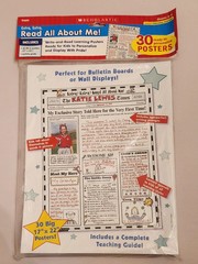 Scholastic Read All About Me Posters Set of 30 New Sealed Grade 3-6. size 17×22″