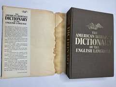 1969 The American Heritage Dictionary Of The English Language Good Rare