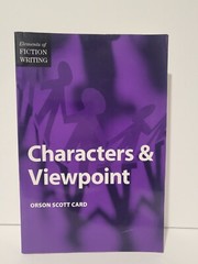 Characters & Viewpoint , Scott Card, Orson.