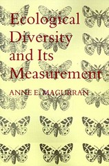 Ecological Diversity and Its Measurement Paperback Anne E. Magurr
