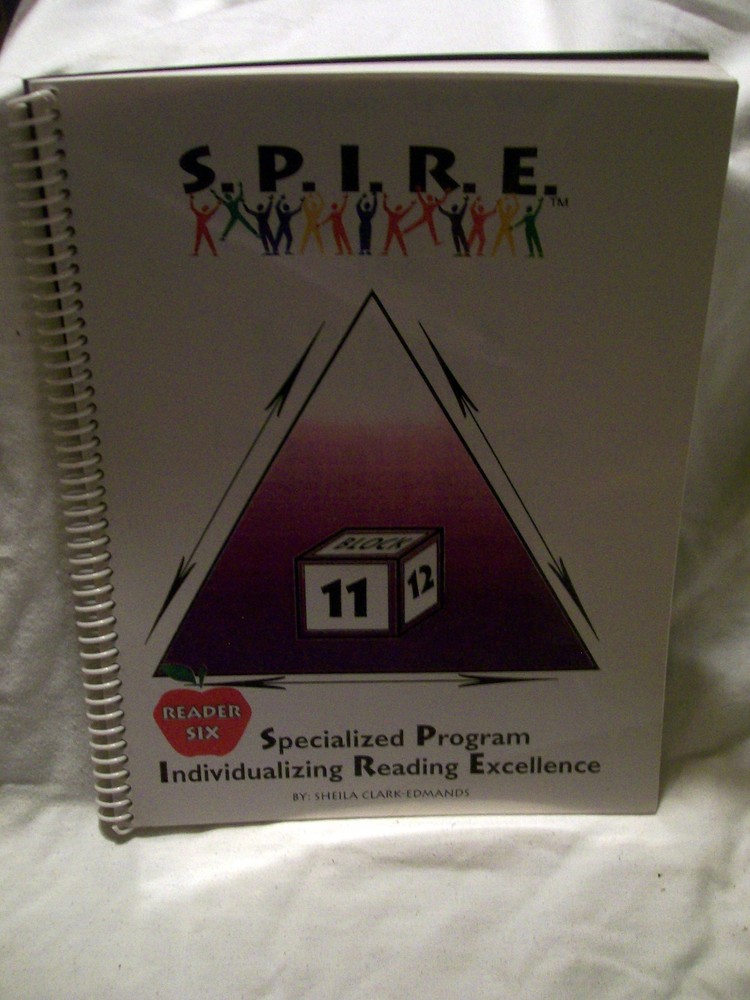 S.P.I.R.E. Reader Six Block 11 & 12 by Sheila Clark-Edmands (2002, Spiral)
