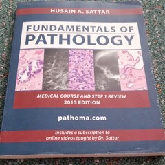 Husain A. Sattar Fundamentals of Pathology 2015 Paperback Step 1 Illustrated