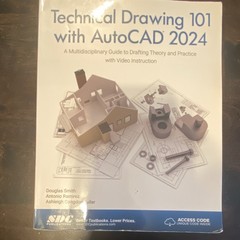 SDC Publications Technical Drawing 101 AutoCAD 2024 Smith Ramirez Access Code