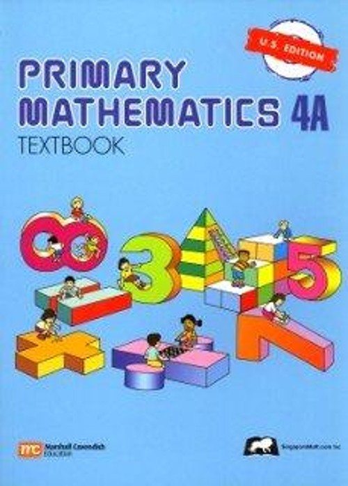 Primary Mathematics 4A Textbook Paperback Singaporemath Com