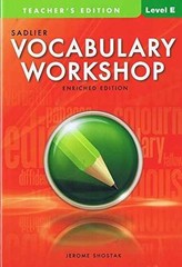 Vocabulary Woorkshop,Teacher’s – Paperback, by Jerome Shostak – Very Good