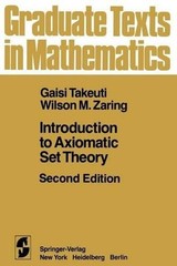 Introduction to Axiomatic Set Theory by G. Takeuti (English) Paperback Book