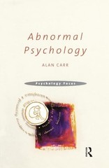Abnormal Psychology (Psychology Focus) – Paperback By Carr, Alan – GOOD