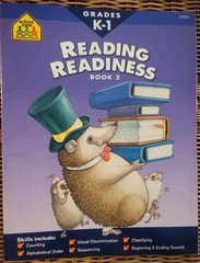 Reading Readiness Book 2 Grades K-1 Workbook 32 Pages