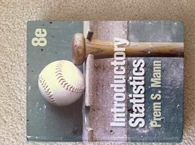 Introductory Statistics – Hardcover, by Mann Prem S. – Very Good x