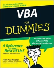 VBA For Dummies – Paperback By Mueller, John Paul – VERY GOOD