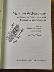 Maritime Archaeology