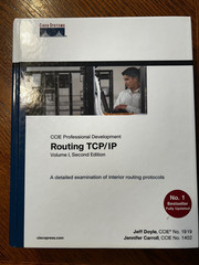 Routing TCP/IP, Volume 1 by Jeff Doyle and Jennifer Carroll (2005, Hardcover)