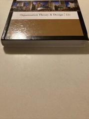 Organization Theory and Design 12 Edition by Daft, Richard L. Hardcover Used