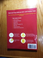 PSAT 8/9 Prep 2020 and 2021 with Practice Tests : PSAT 8/9 Prep Book…