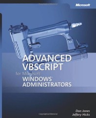 Advanced VBScript for Microsoft Windows Administrators – paperback Hicks, Je…