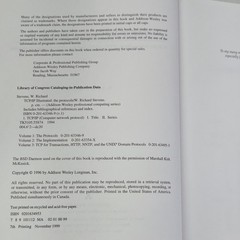 TCP/IP Illustrated: Volume 3 TCP Transactions HTTP NNTP Unix Domain Protocols
