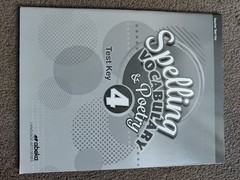 Spelling, Vocabulary, Poetry 4 Test Key by Ana Schriever and Phyllis Rand (2019)