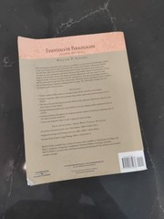 Essentials of Paralegalism Perfect William P. Statsky