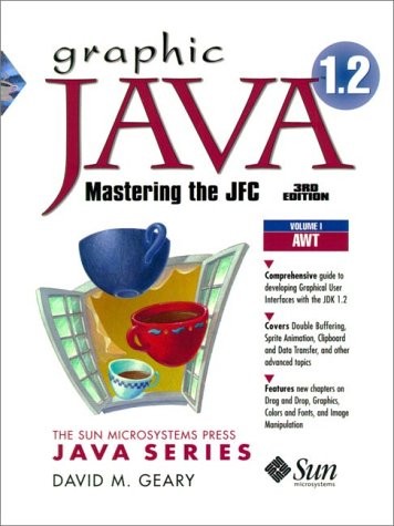 GRAPHIC JAVA 1.2, VOLUME 1: AWT, THIRD EDITION By David M. Geary Mint Condition