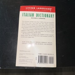 Living Language Ser.: Basic Italian Dictionary by Living Language Staff