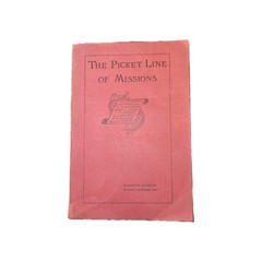 The Picket Line Of Missions ANTIQUE 1897- Epworth Mission Study Course No 1