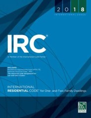 IRC 2018 : International Residential Code for One- and Two-Family Dwellings, …
