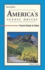 America’s Scenic Drives: Travel Guide & Atlas – Paperback – GOOD