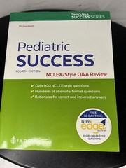 Pediatric Success NCLEX-Style Q&A Review – Paperback, by Richardson Beth – Good