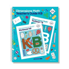 Dimensions Math Teacher’s Guide KB | Singapore Math Inc. [Spiral-bound] [Pap…
