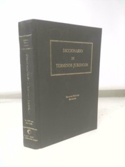 Diccionario de te´rminos juri´dicos (Spanish Edition) by Ignacio Rivera Garci´a