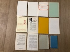 Lot of 12 Booklets/Pamphlets – Christian, Baptist, Facing Problems, Universalism