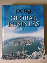 Mindtap Course List Ser.: Global Business by Mike W. Peng (2013, Hardcover)
