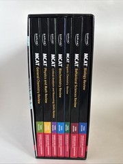 Kaplan MCAT Complete 7-Book Subject Review Third Edition – Excellent Used