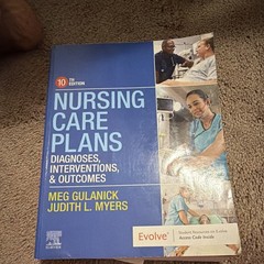 Elsevier Nursing Care Plans 10th Ed Gulanick Myers Diagnoses Outcomes Book