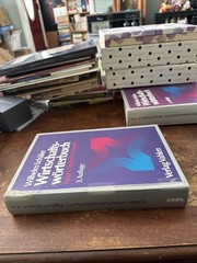 Wirtschaftswörterbuch Englisch – Deutsch & Deutsch-English 3. A. 1990 Schäfer