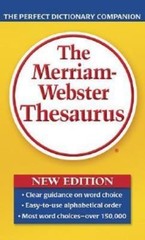 The Merriam-Webster Thesaurus, Mass-Market Pap- 9780877798507, paperback, Editor