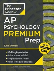 Princeton Review AP Psychology Premium Prep: For the NEW 2025 Exam: 3 Practice