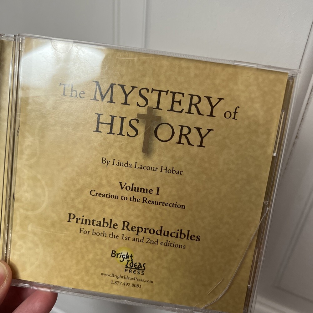 mystery of history volume 1 , cd-rom PRINTABLE reproducibles (edition 1 Or 2)