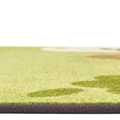 Kaplan Early Learning Indoor Tranquil Trees Carpets – 4′ x 6′ Rectangle – Green