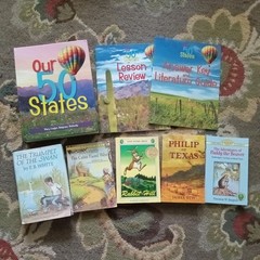 Our 50 States Notgrass Textbook Answer Key & Lit. Guide Lesson Review 5 Books