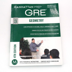 Geometry Manhattan Prep GRE Guide 3 4th Edition textbook