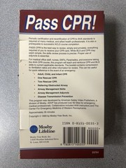 Pass CPR! VHS with Booklet Mosby American CPR Safety Video 1993 New Rare