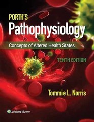 Porth’s Pathophysiology: – Hardcover, by Norris Tommie L.; – Acceptable k