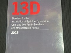 NFPA 13D Standard for Installation of Sprinkler Systems in ONE 2022 USPS