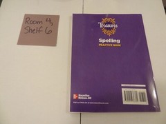 Great Condition Macmillan McGraw-Hill Treasures Grade 5 Spelling Practice Book