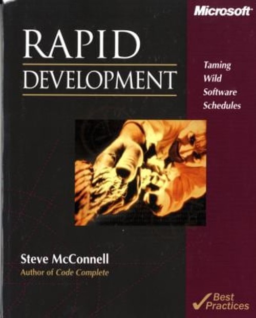 Rapid Development Paperback Steve McConnell