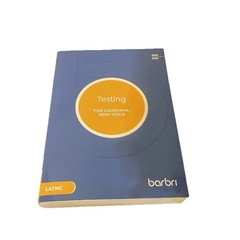 2025 2026 Barbri Testing for LOUISIANA: NON-CODE (ESSAY MC Bar Exam Review Prep)