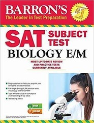 SAT Subject Test Biology E/M with Online Tes- 1438009607, paperback, Goldberg MS