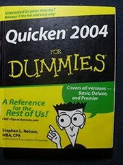 Quicken 2004 For Dummies [Aug 29, 2003] Nelson, Stephen L.