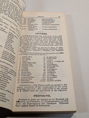 Latin English Dictionary Vest Pocket Library 1955 Ottenheimer Grammar Rules